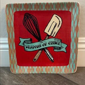 “Weapons of Choice “ Ceramic Plate